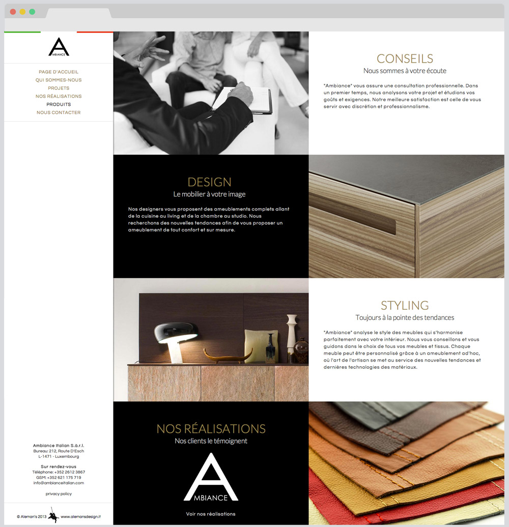 Progetto Ambiance